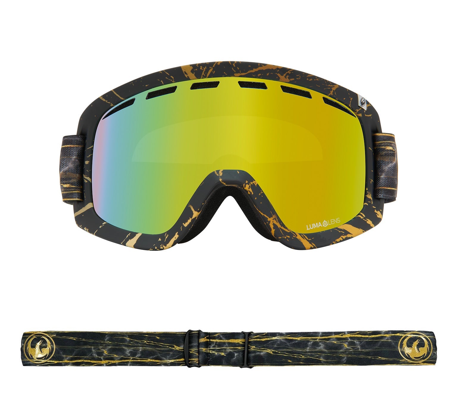 D1 OTG - 14 Karat with Lumalens Gold Ionized & Lumalens Amber Lens