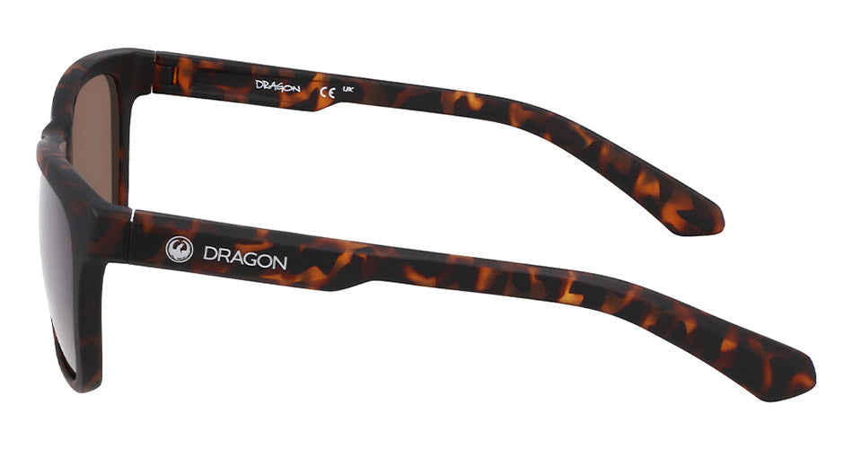 BISHOP - Matte Dark Tortoise with Polarized Lumalens Brown Lens