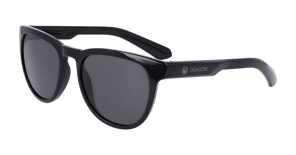 KAJ - Shiny Black with Lumalens Smoke Lens