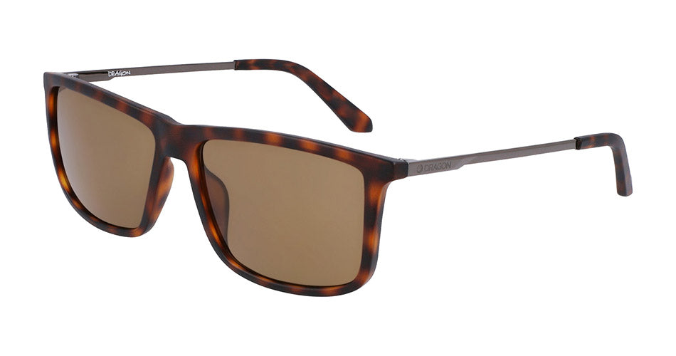 DAMIEN - Matte Tortoise with Lumalens Brown Lens