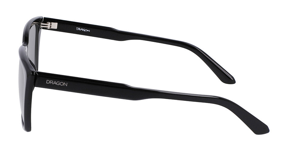 LUNA - Shiny Black with Lumalens Smoke Lens