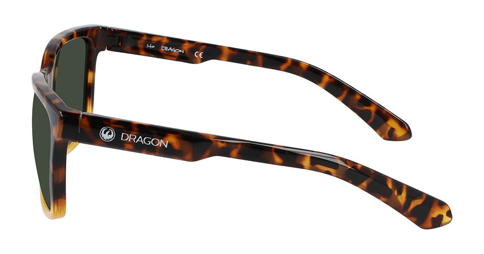 BURGEE - Shiny Tortoise Gradient with Lumalens G15 Green Lens