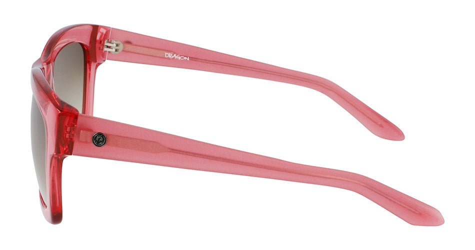 WAVERLY - Rose Crystal with Lumalens Brown Gradient Lens