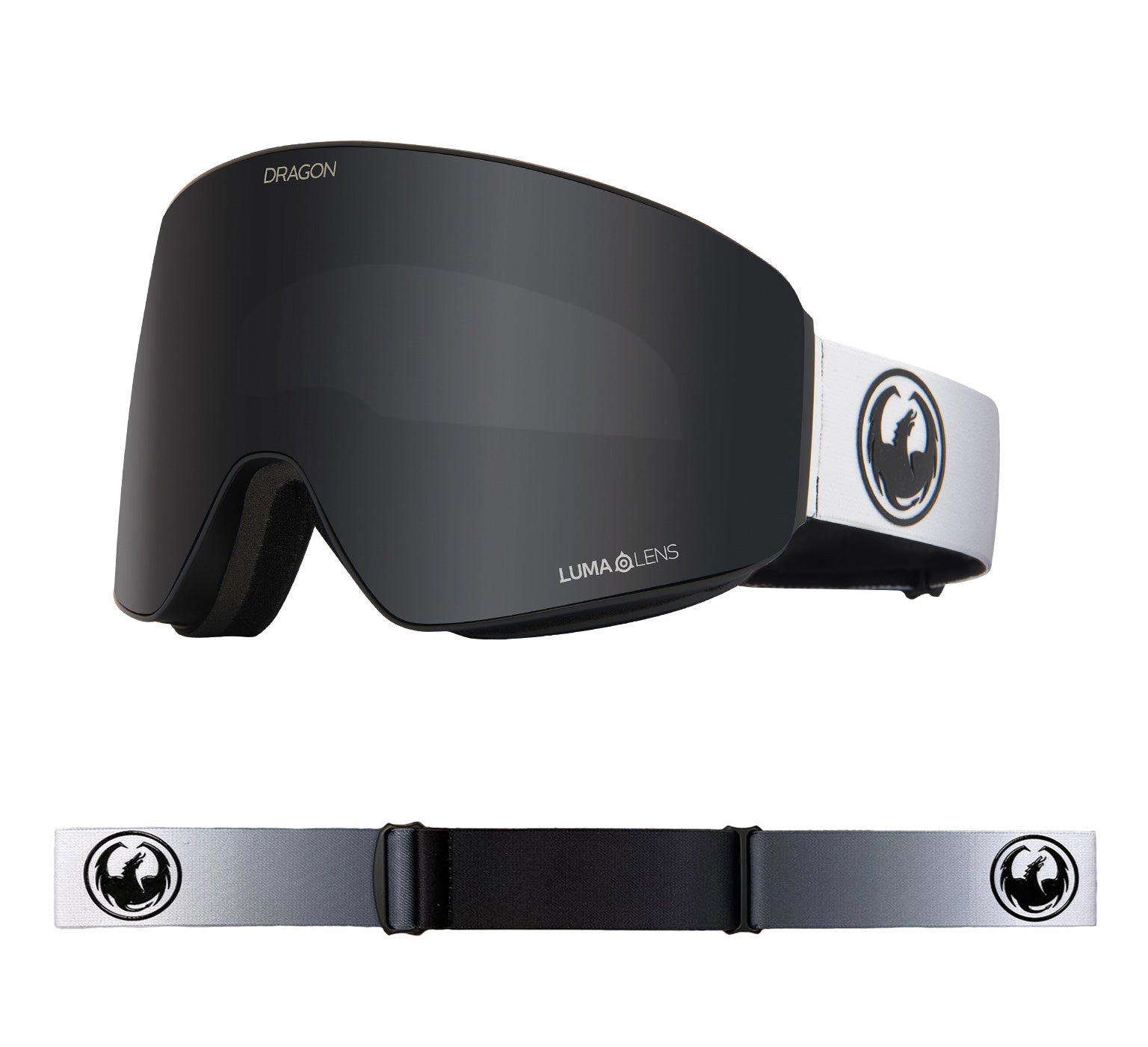 PXV - Fade Black with Lumalens Dark Smoke & Lumalens Flash Blue Lens