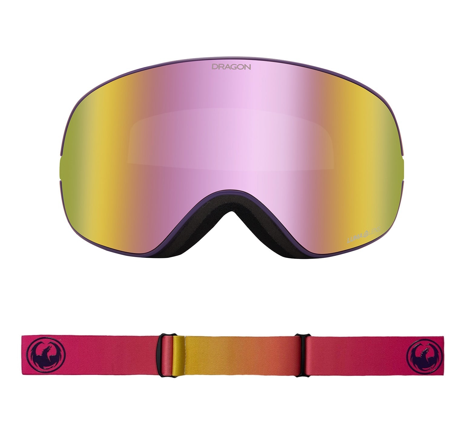 X2s - Fade Pink with Lumalens Pink Ionized & Lumalens Rose Lens