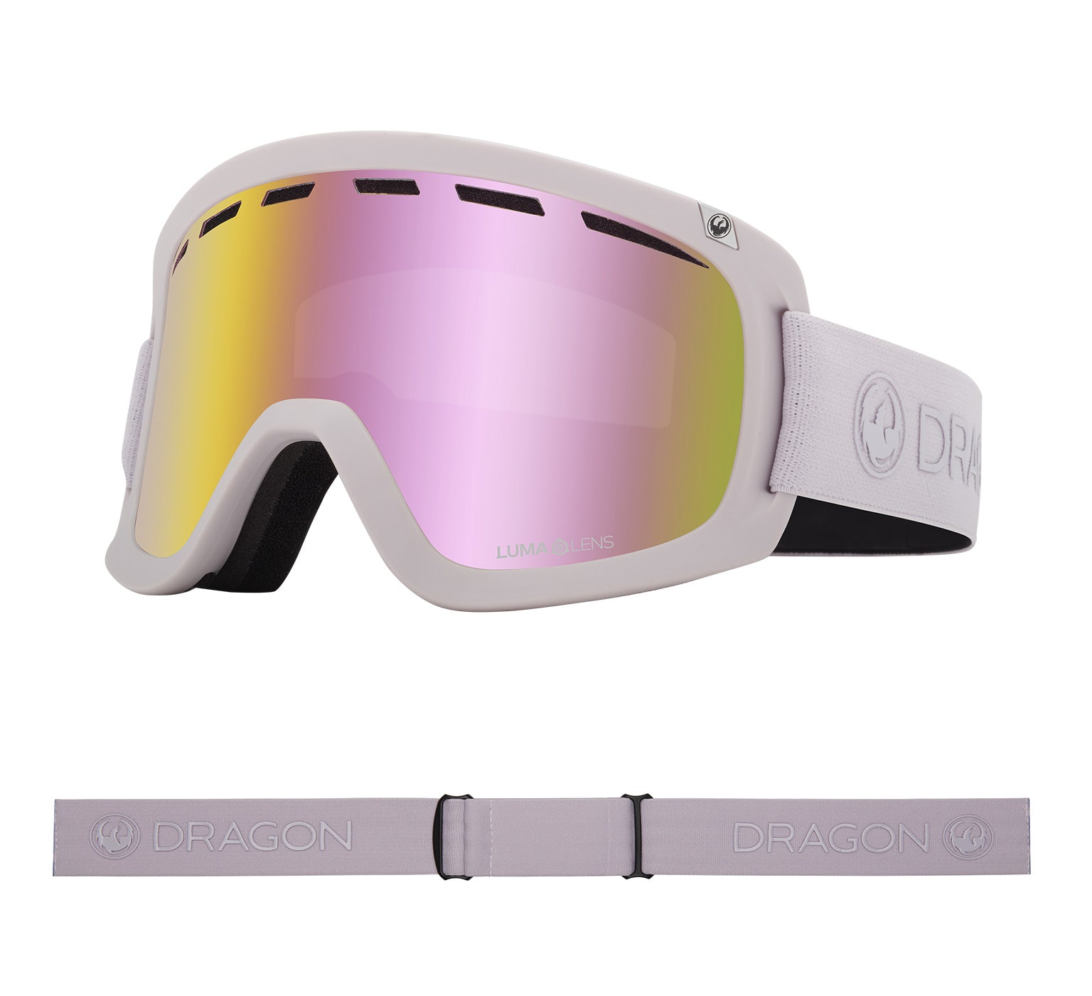 D1 OTG - Lilac with Lumalens Pink Ionized & Lumalens Dark Smoke Lens