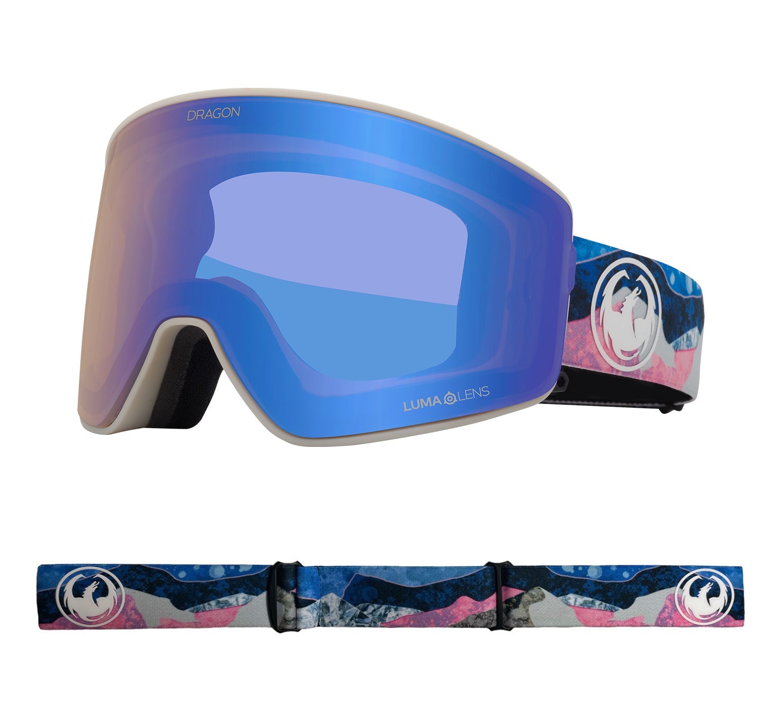 PXV2 - Mountain Bliss with Lumalens Flash Blue & Lumalens Dark Smoke Lens