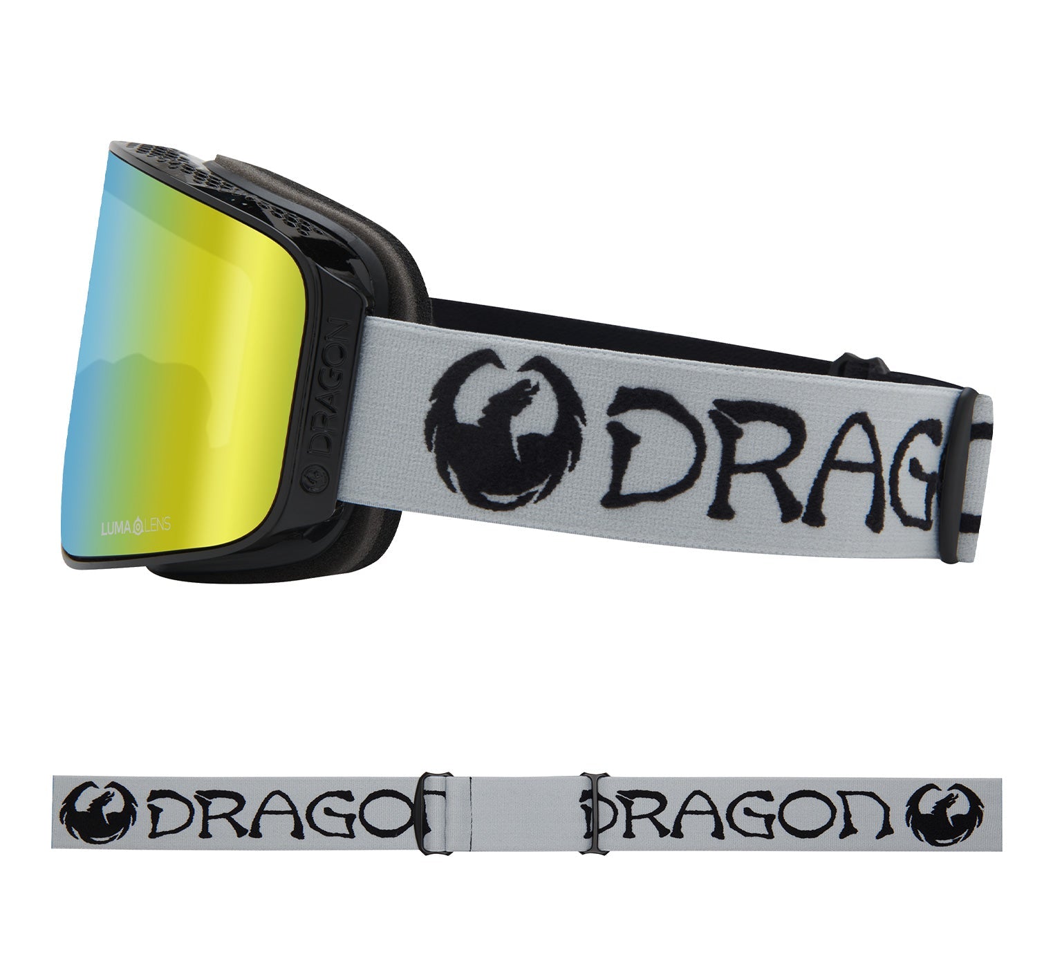 NFX MAG OTG - Classic Grey with Lumalens Gold Ionized & Lumalens Amber Lens