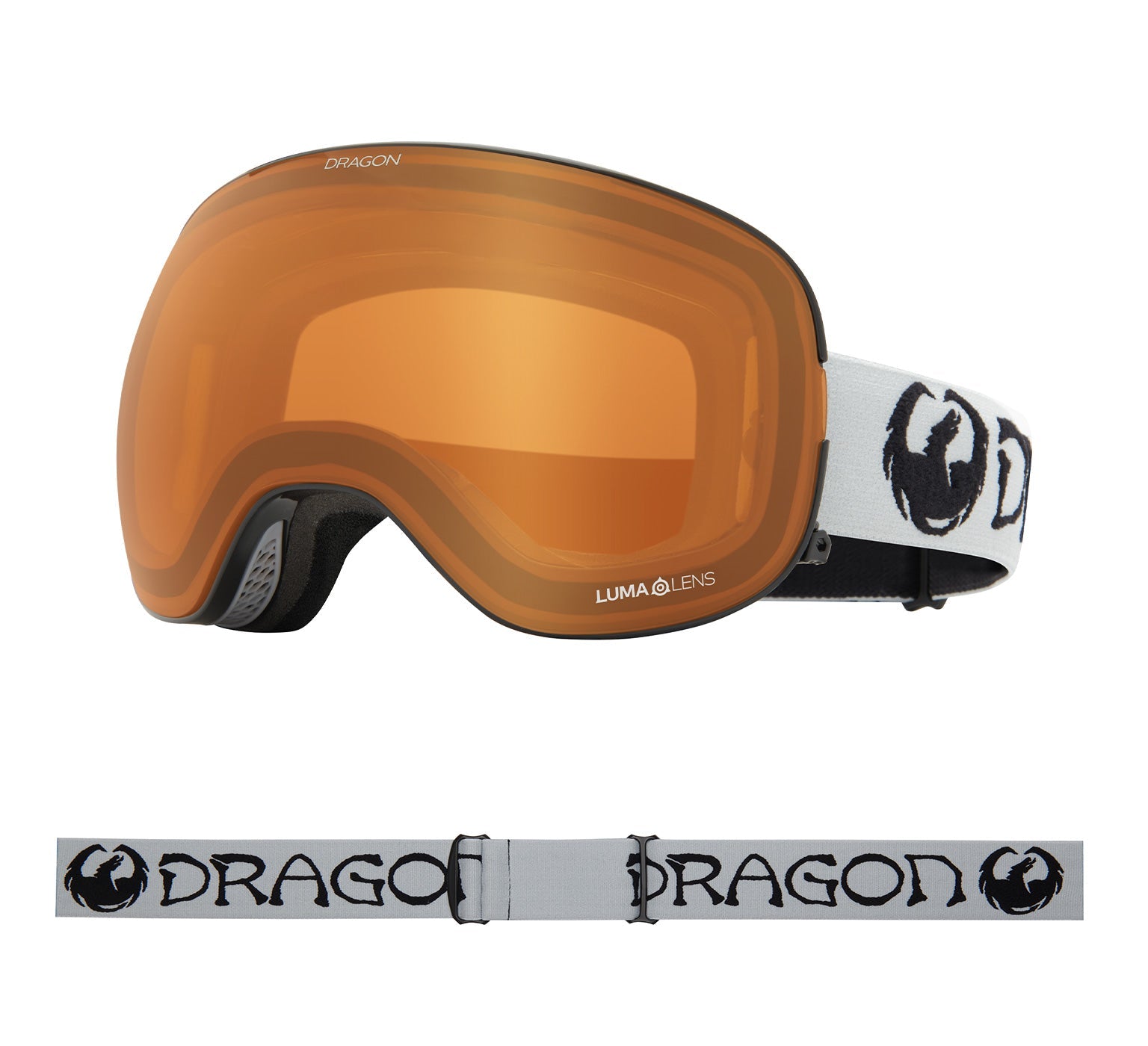 X2 - Classic Grey with Lumalens Gold Ionized & Lumalens Amber Lens