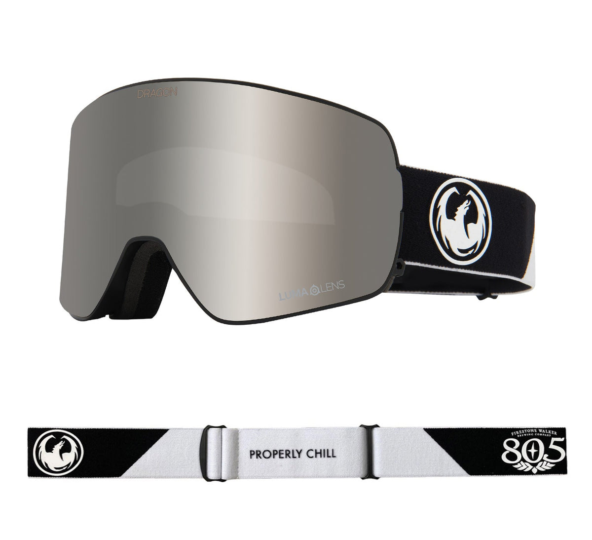 NFX2 - 805 Collab with Lumalens Silver Ionized &amp; Lumalens Light Rose Lens