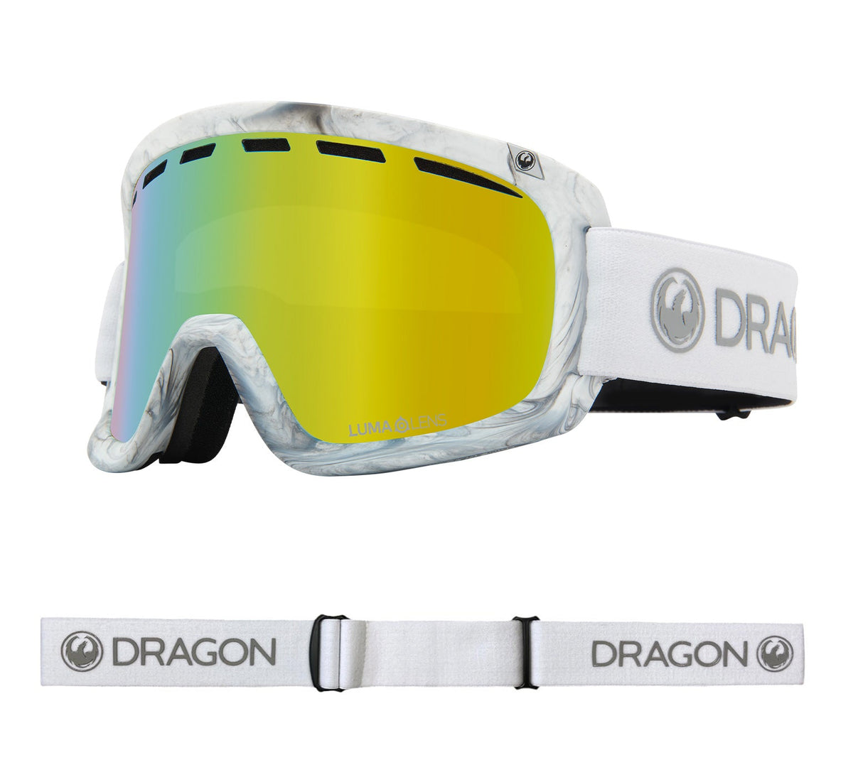 D1 OTG - Carrara with Lumalens Gold Ionized &amp; Lumalens Amber Lens