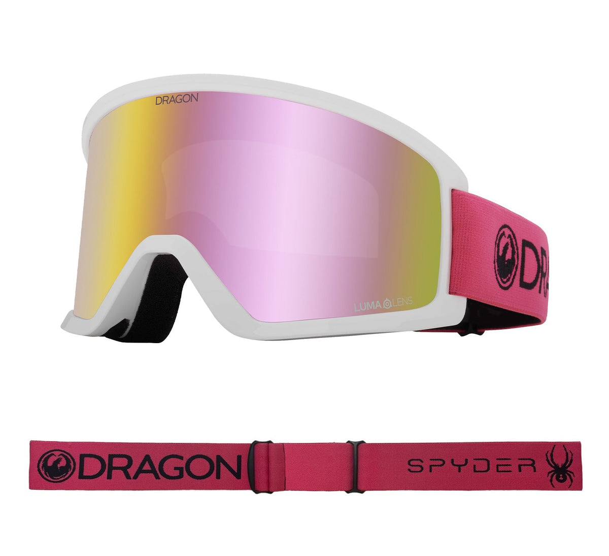 DX3 OTG - Cerise Spyder Collab with Lumalens Pink Ionized Lens