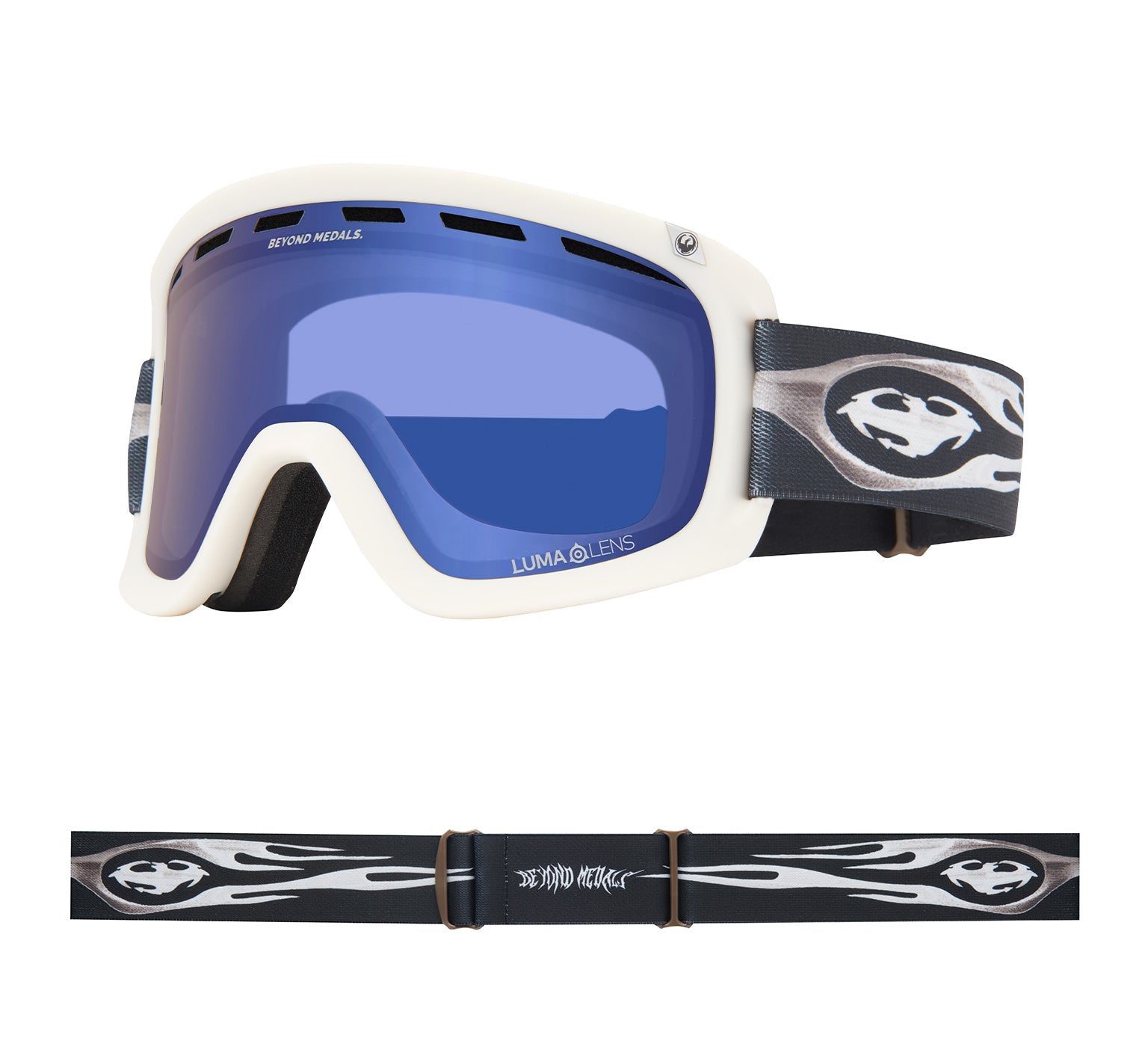 D1 OTG - Beyond Medals Collab with Lumalens Dark Smoke & Lumalens Flash Blue Lens