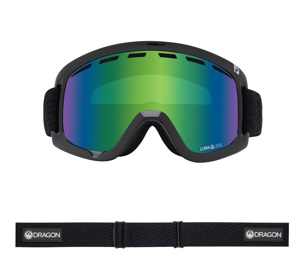 D1 OTG - Icon Green with Lumalens Green Ionized & Lumalens Flash Blue Lens