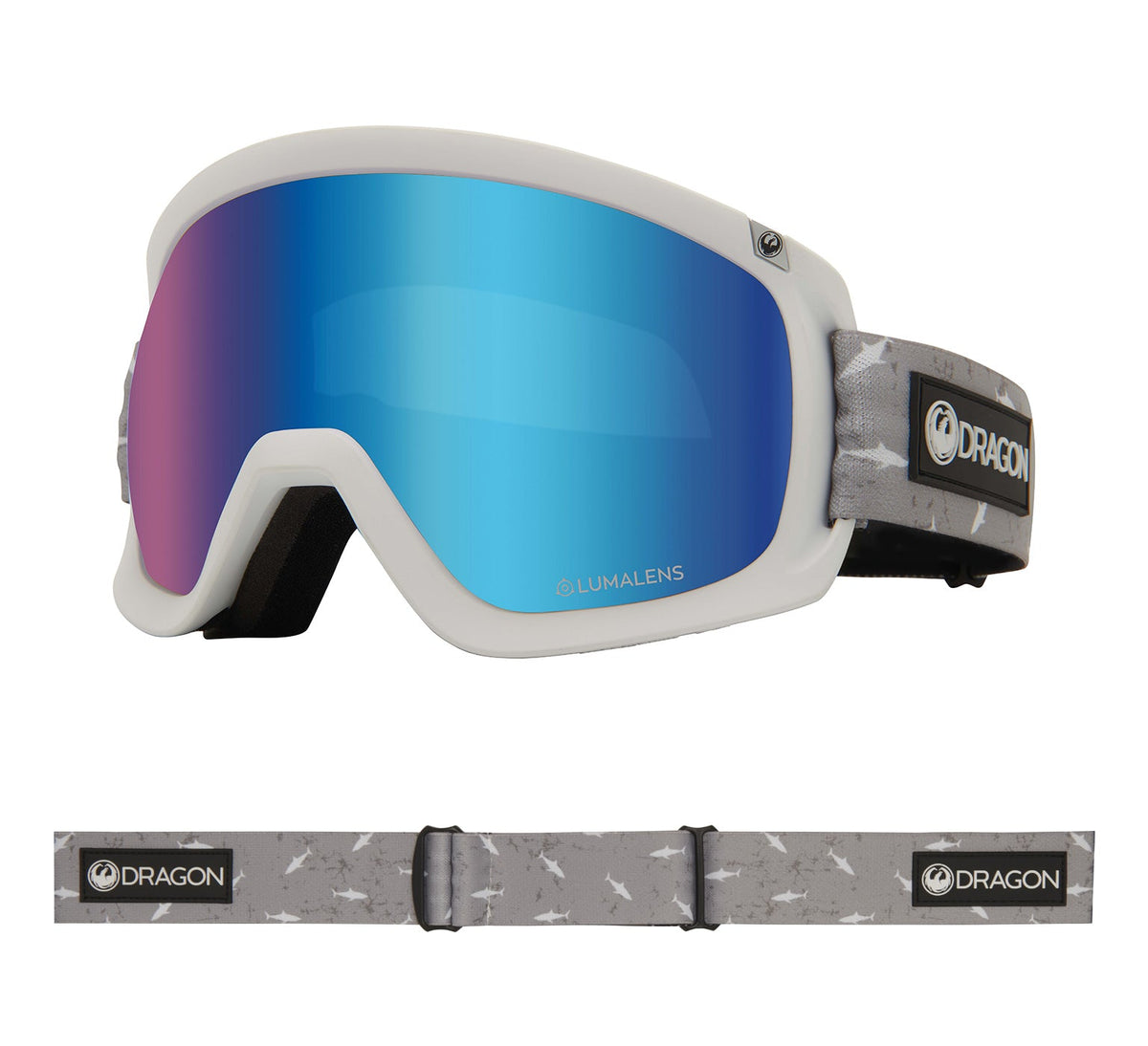 D3 OTG - Sharky with Lumalens Blue Ionized &amp; Lumalens Amber Lens