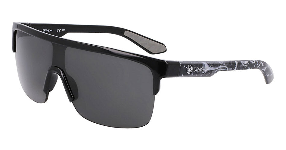 SLOTTED - Black/White Benchetler with Lumalens Smoke Lens