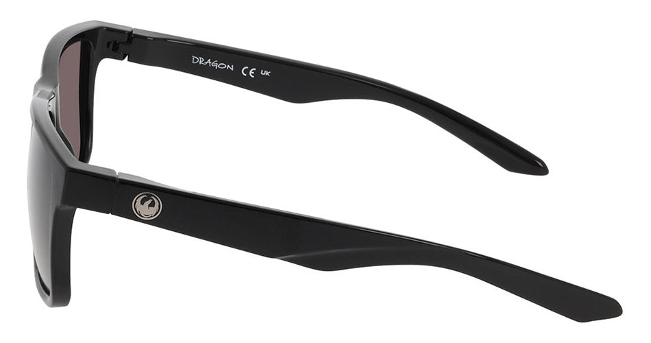 MERIDIEN 2.0 - Shiny Black with Polarized Lumalens Smoke Lens