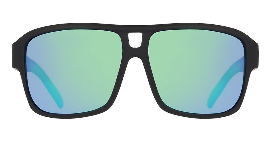 THE JAM 2.0 - Matte Black H2O with Polarized Lumalens Green Mirror Lens
