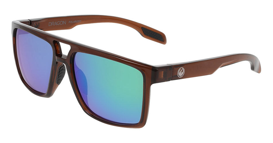 DRS1000 - Brown with Green/Blue Ionized Lens