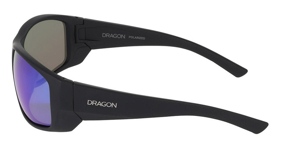 DRS1001 - Matte Black with Green Mirror Lens
