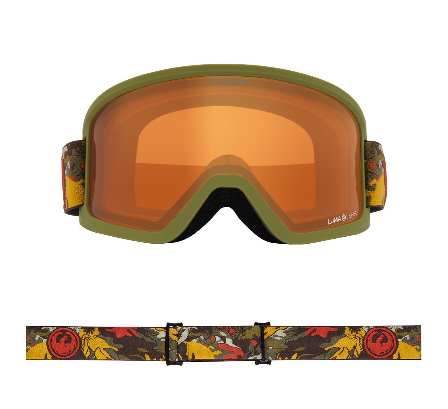 DX3 OTG - Leafy Camo with Lumalens Amber Lens