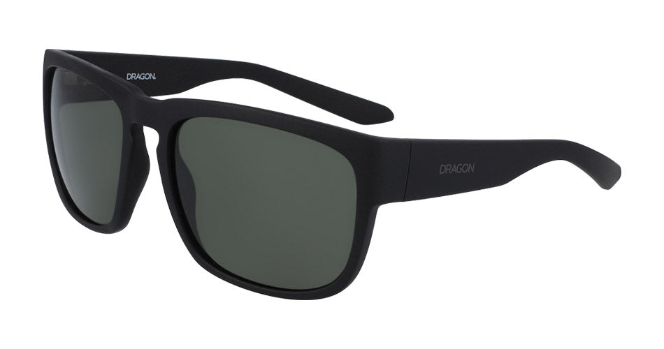 RUNE XL - Matte Black with G15 Green Lens