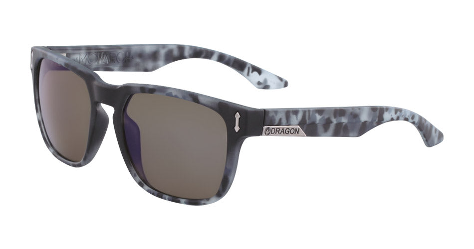 MONARCH - Matte Midnight Tortoise with Lumalens Blue Ionized Lens