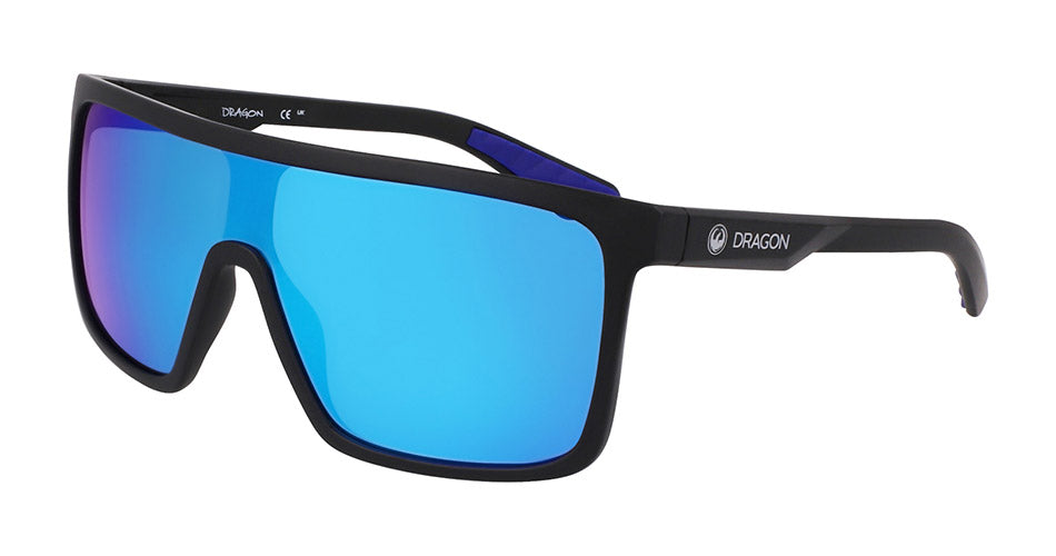 MOMENTUM - Matte Black H2O with Polarized Lumalens Blue Ionized Lens