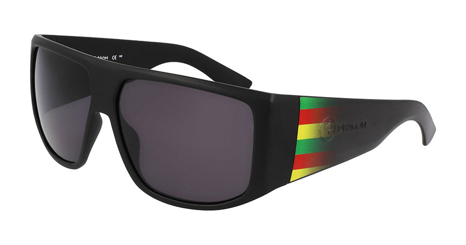 FIN - Matte Black Hawaii with Polarized Lumalens Smoke Lens