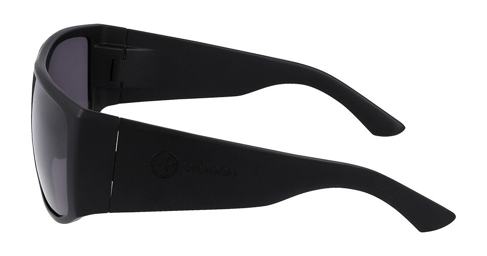 FIN - Matte Black with Polarized Lumalens Smoke Lens