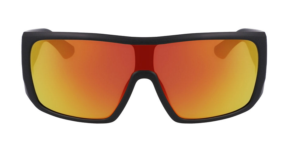 ROCKER - Matte Black with Lumalens Red Ionized Lens