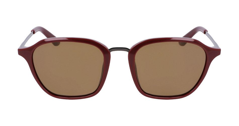 FALLON - Shiny Oxblood with Lumalens Brown Lens