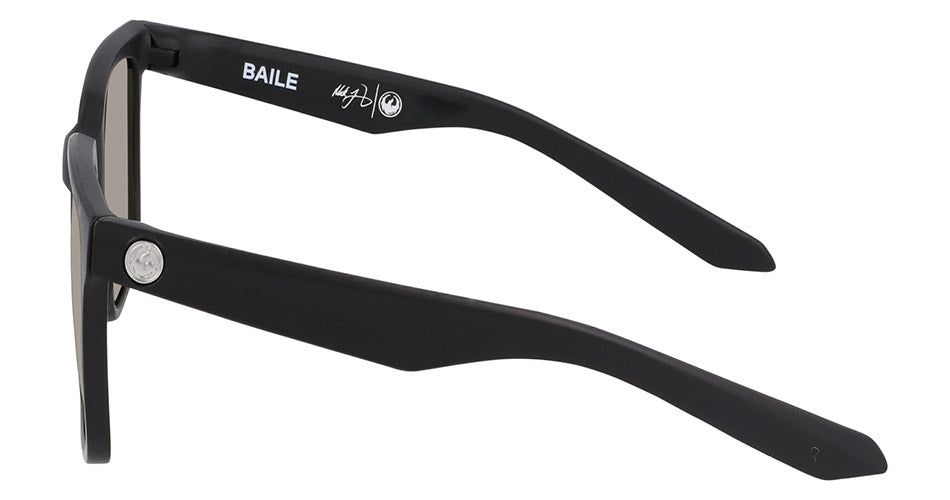 BAILE - Matte Black with Lumalens Silver Ionized Lens
