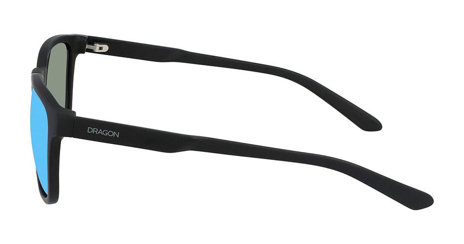CLOVER - Matte Black with Lumalens Blue Ionized Lens