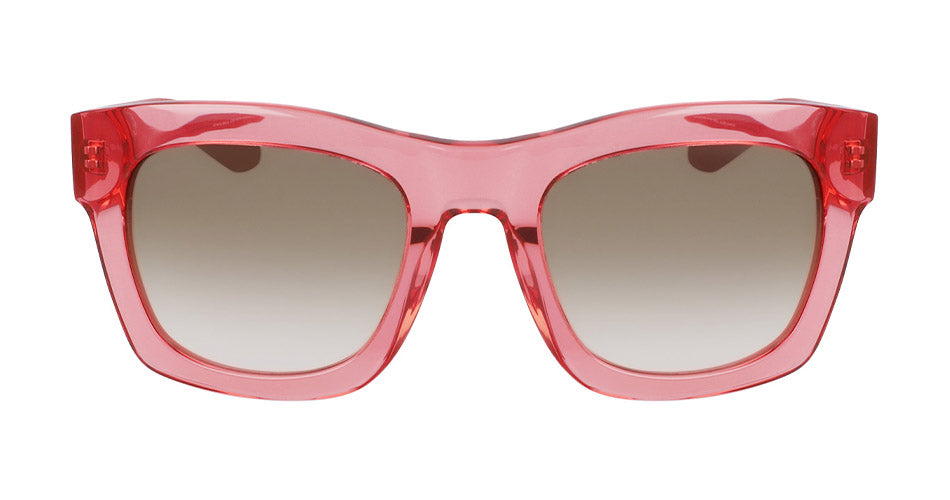 WAVERLY - Rose Crystal with Lumalens Brown Gradient Lens