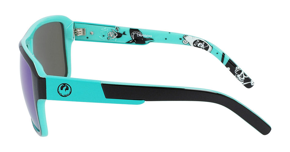 THE JAM - Owen Wright Signature Jet Teal with Lumalens Green Ionized Lens