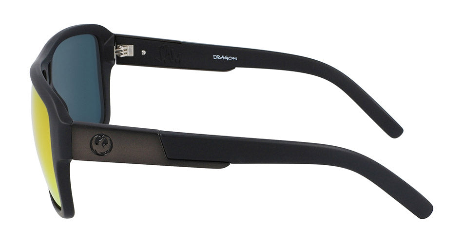 THE JAM - Matte Black with Lumalens Red Ionized Lens
