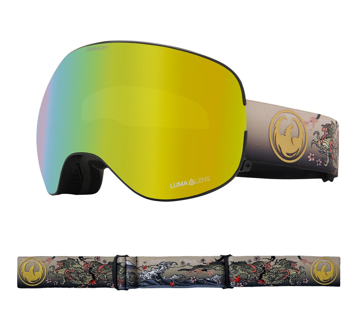 X2 - Edo with Lumalens Gold Ionized &amp; Lumalens Light Rose Lens