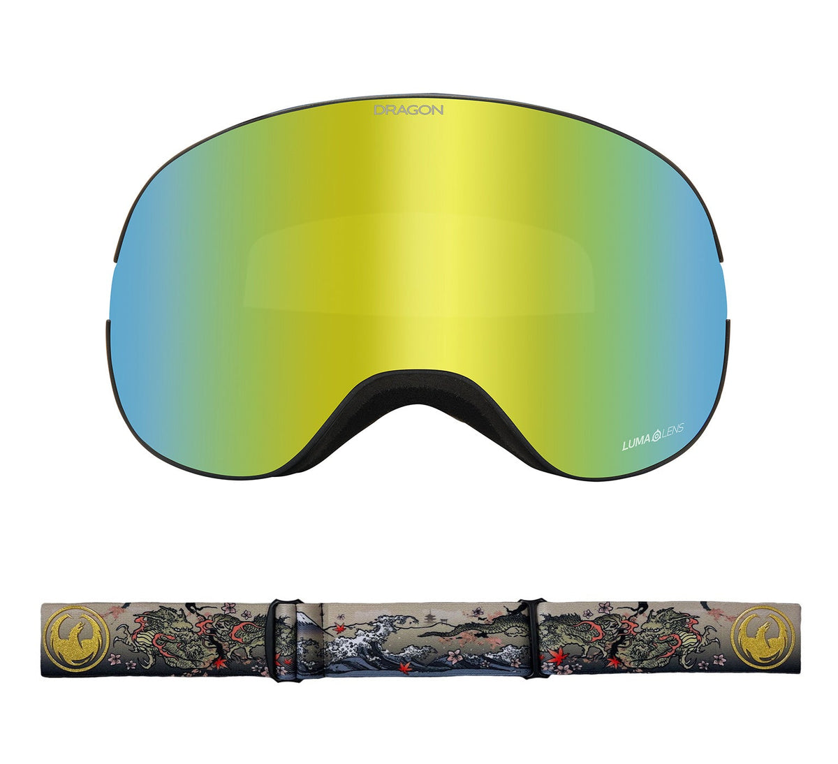 X2 - Edo with Lumalens Gold Ionized & Lumalens Light Rose Lens