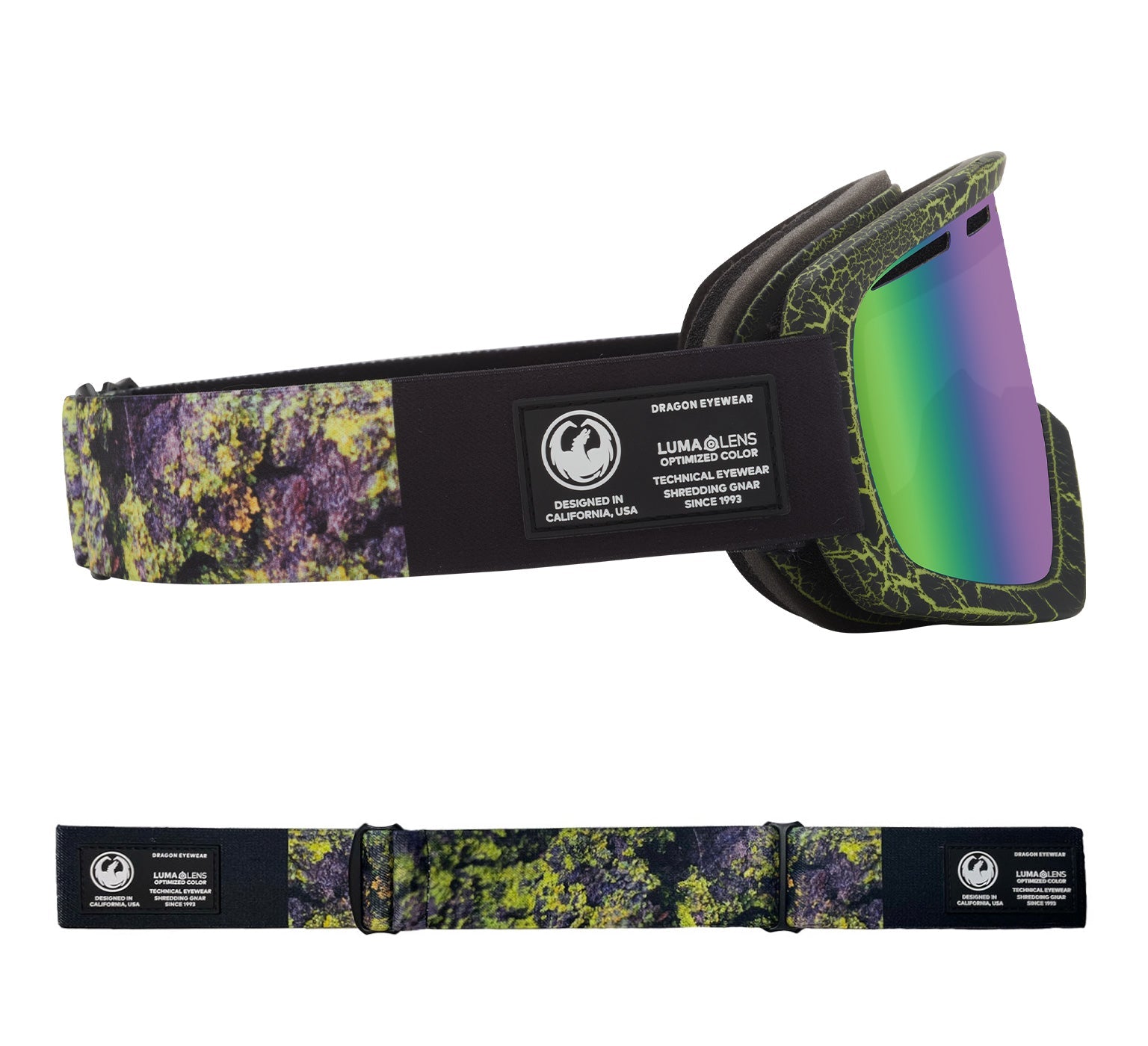 D1 OTG - Lichen with Lumalens Green Ionized & Lumalens Amber Lens