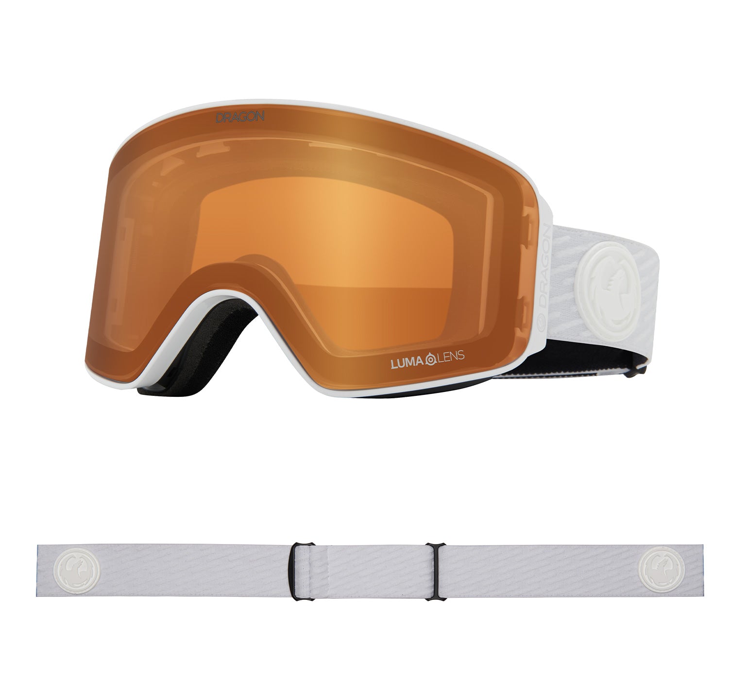 NFX MAG OTG - Alpina with Lumalens Rose Gold Ionized & Lumalens Amber Lens