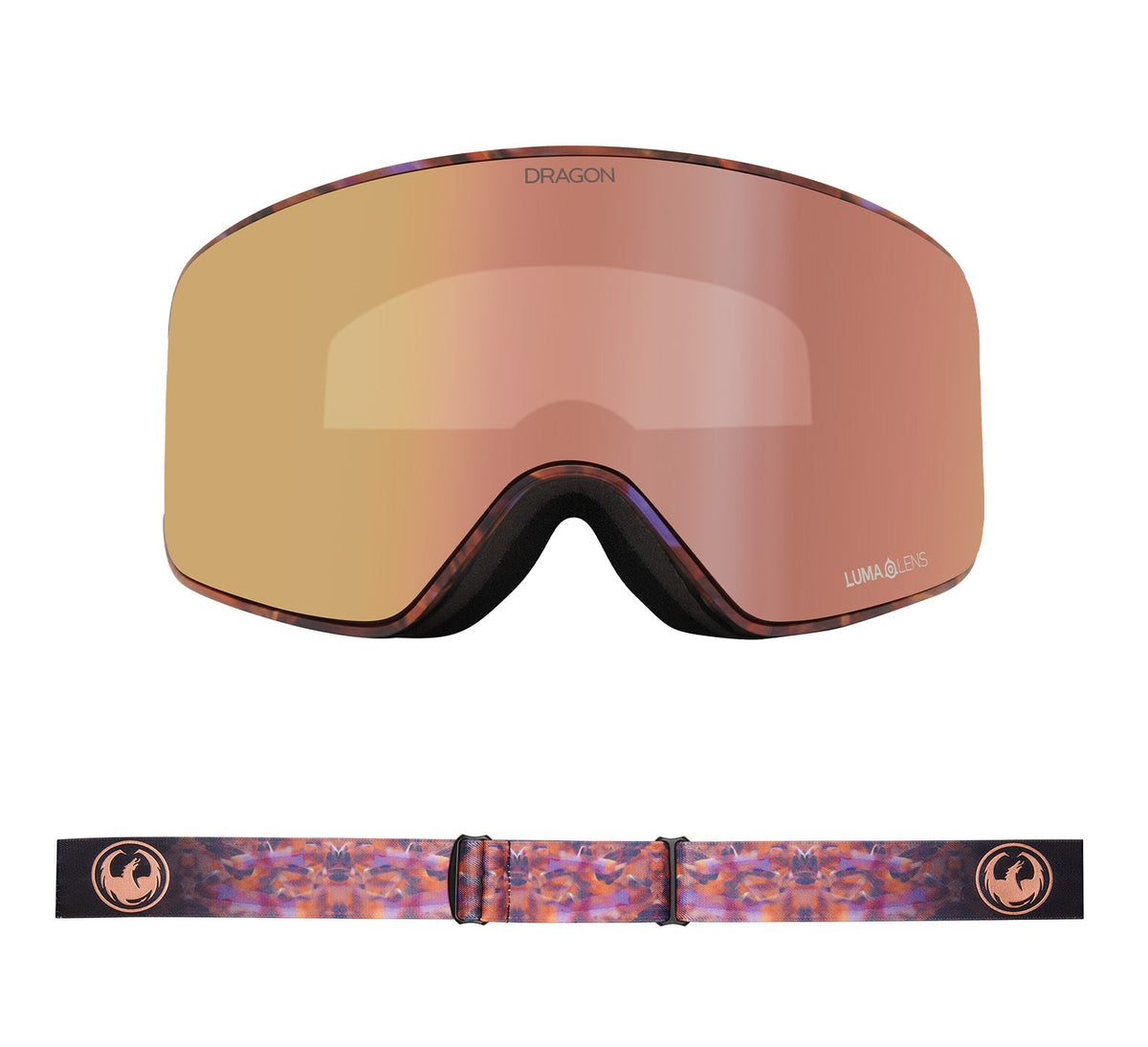 NFX MAG OTG - Amethyst with Lumalens Rose Gold Ionized & Lumalens Violet Lens