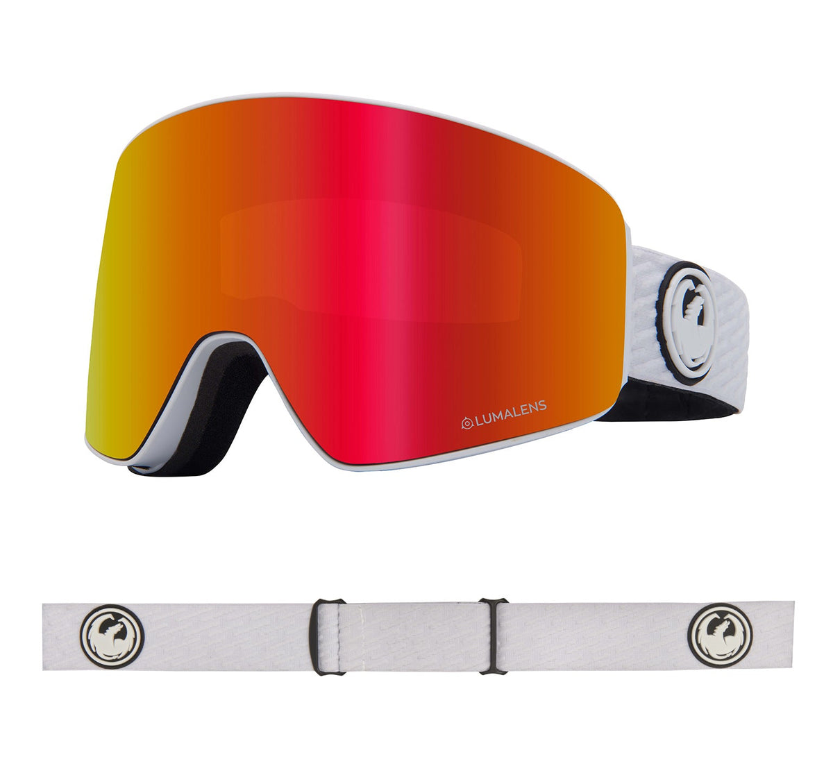 PXV - PK White with Lumalens Red Ionized &amp; Lumalens Pink Ionized Lens