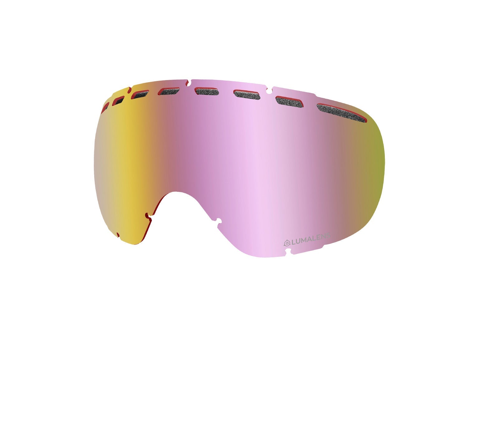 ROGUE - PK White with Lumalens Red Ionized & Lumalens Pink Ionized Lens