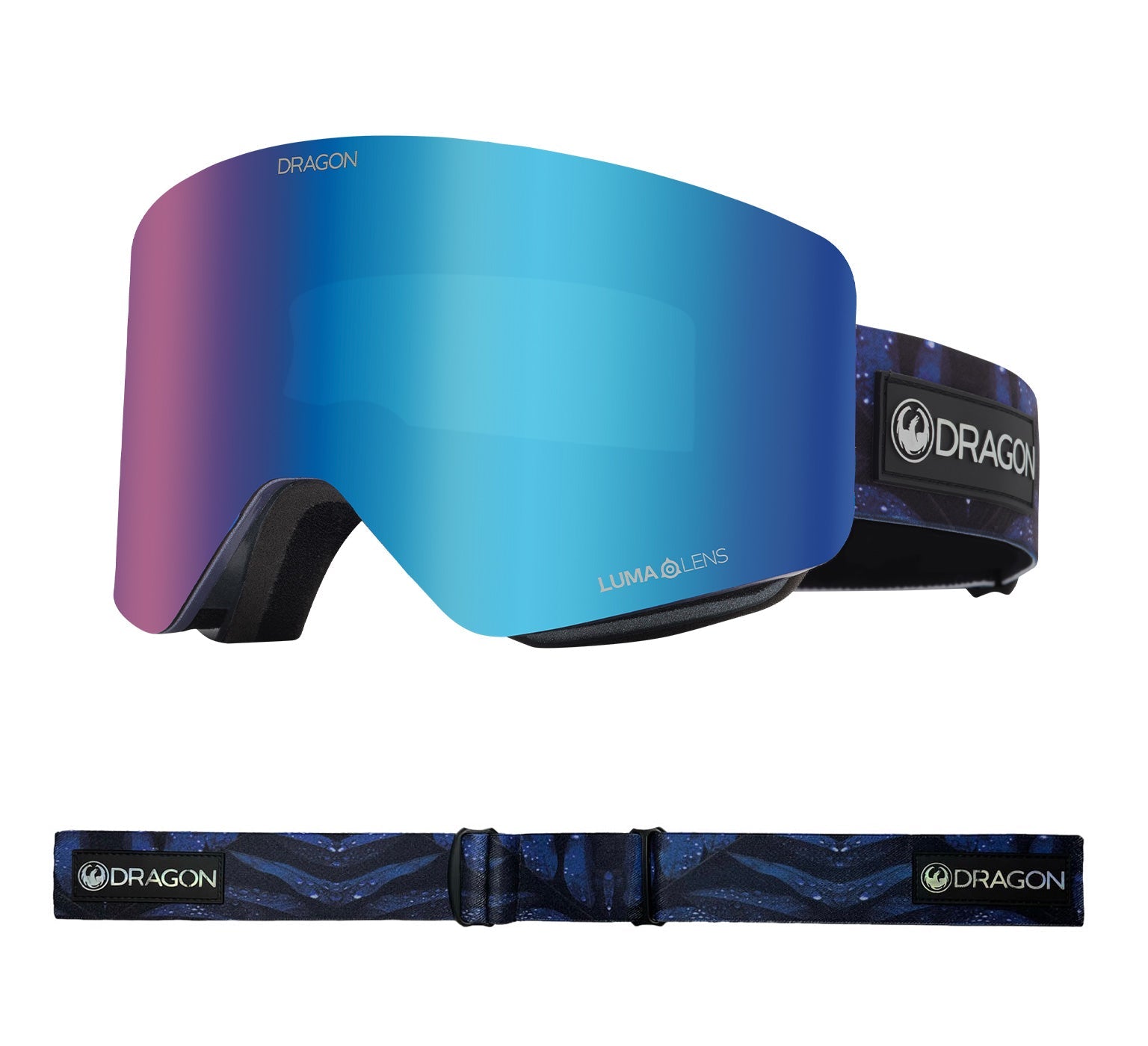 R1 OTG - Shimmer with Lumalens Blue Ionized & Lumalens Amber Lens