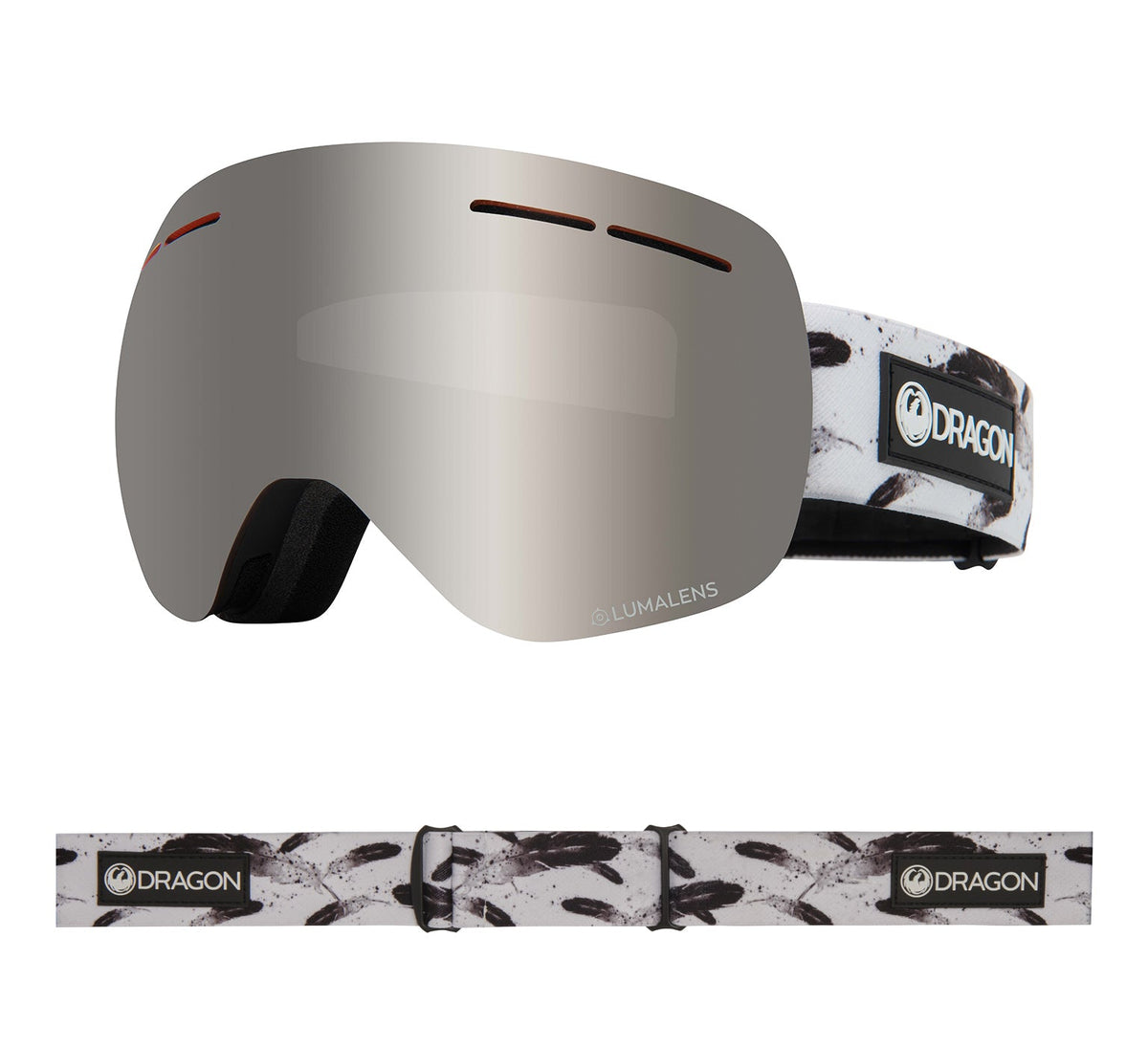 X1s - Feather with Lumalens Silver Ionized &amp; Lumalens Flash Blue Lens