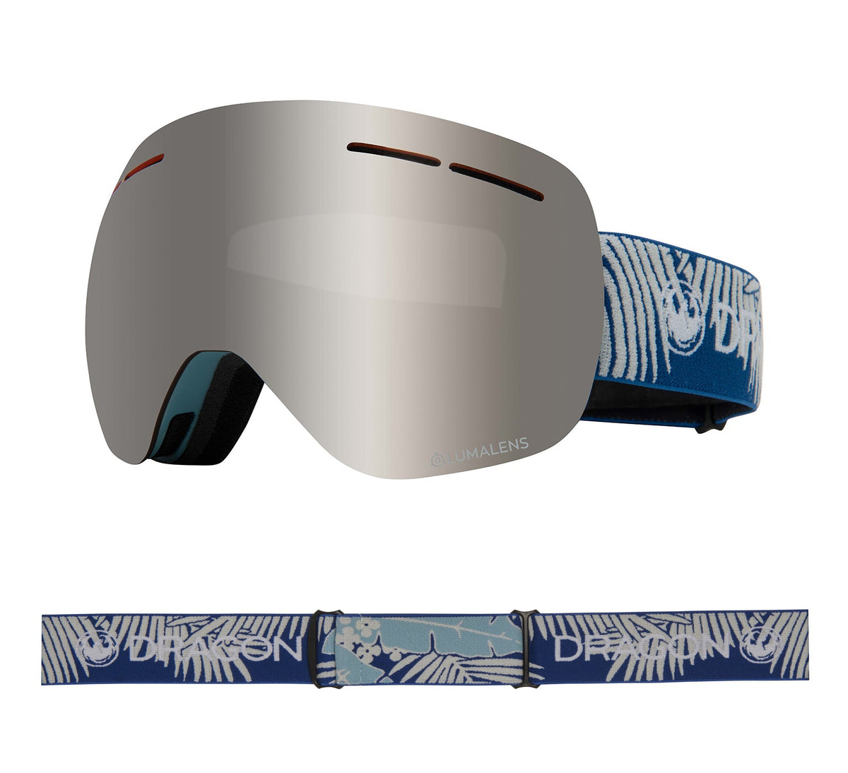 X1s - Woven Palms with Lumalens Silver Ionized &amp; Lumalens Flash Blue Lens